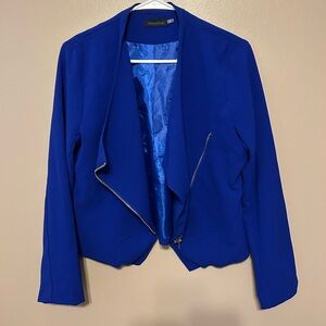 Mittoshop Women's Royal Blue Blazer